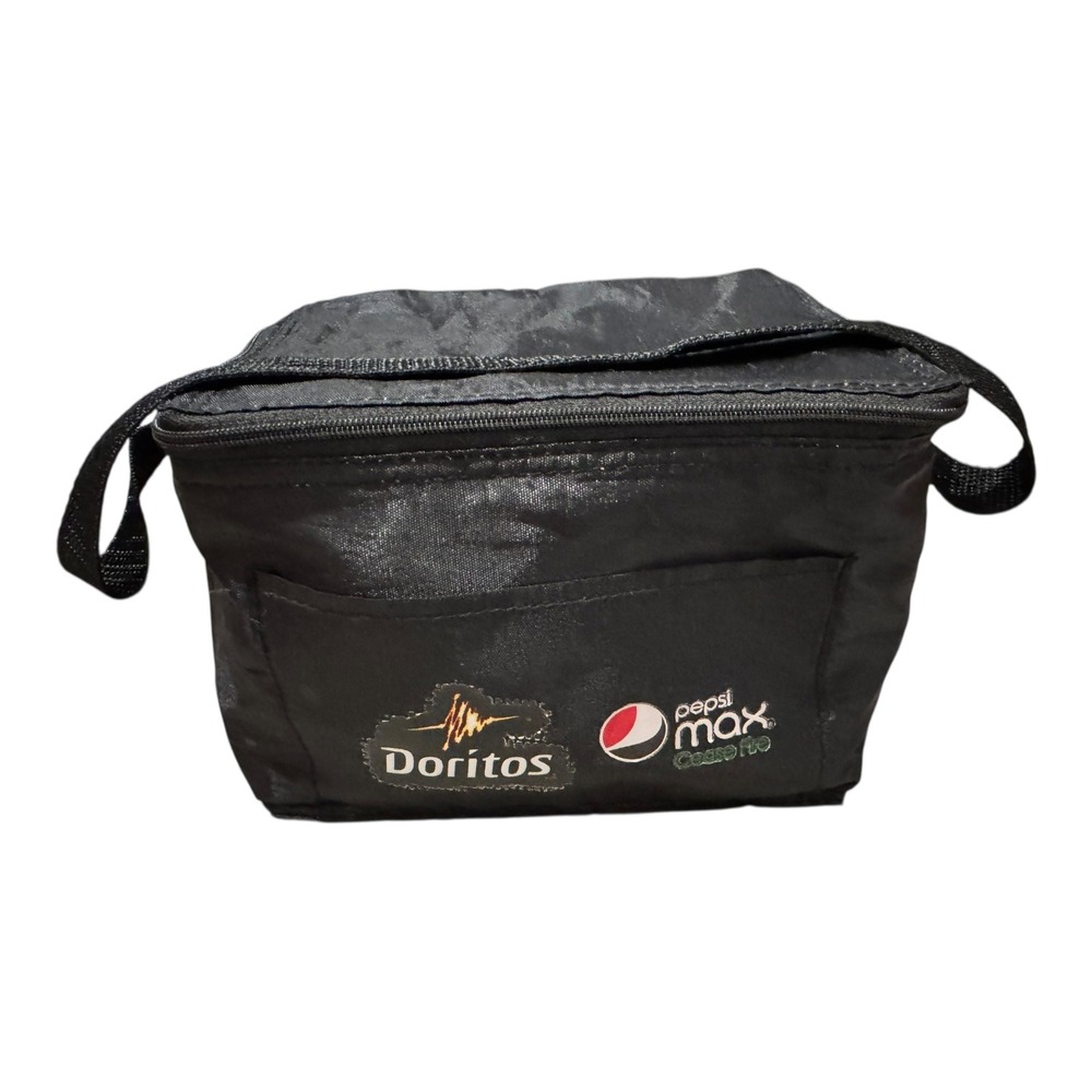 Doritos Pepsi Max Cooler Bag Insulated Lunch Box Black Promotional‎